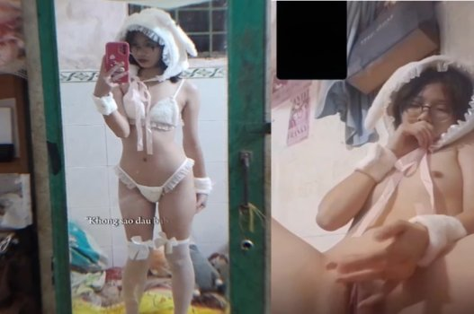 Clip call show với bé Thỏ ngoan xinh yêu